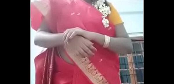  Swathi naidu latest videos while shooting dress change part -4